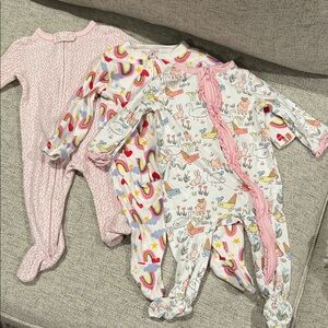 Colorful Kids One Piece Pajama Set